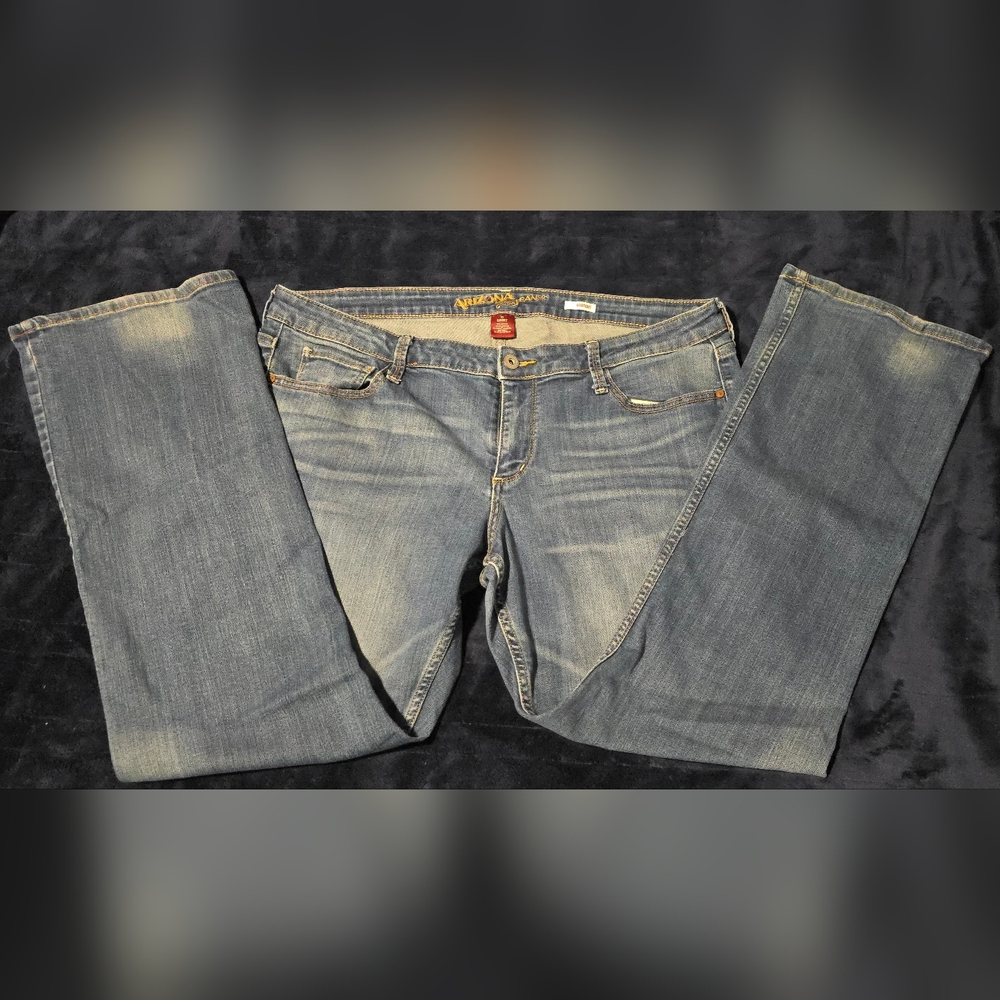 Arizona Jean Company Women's Blue Jeans - BOOT CUT